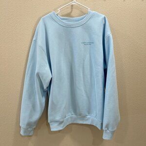 Comfrt Pastel Blue Crewneck